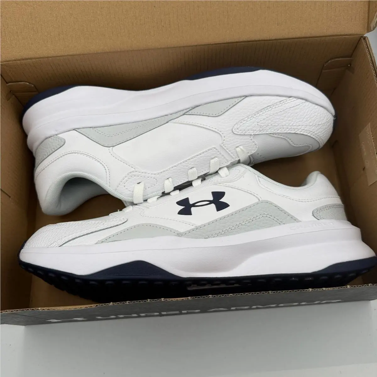 Under Armour shoes - UA Edge LTHR - Edge LTHR - White 5