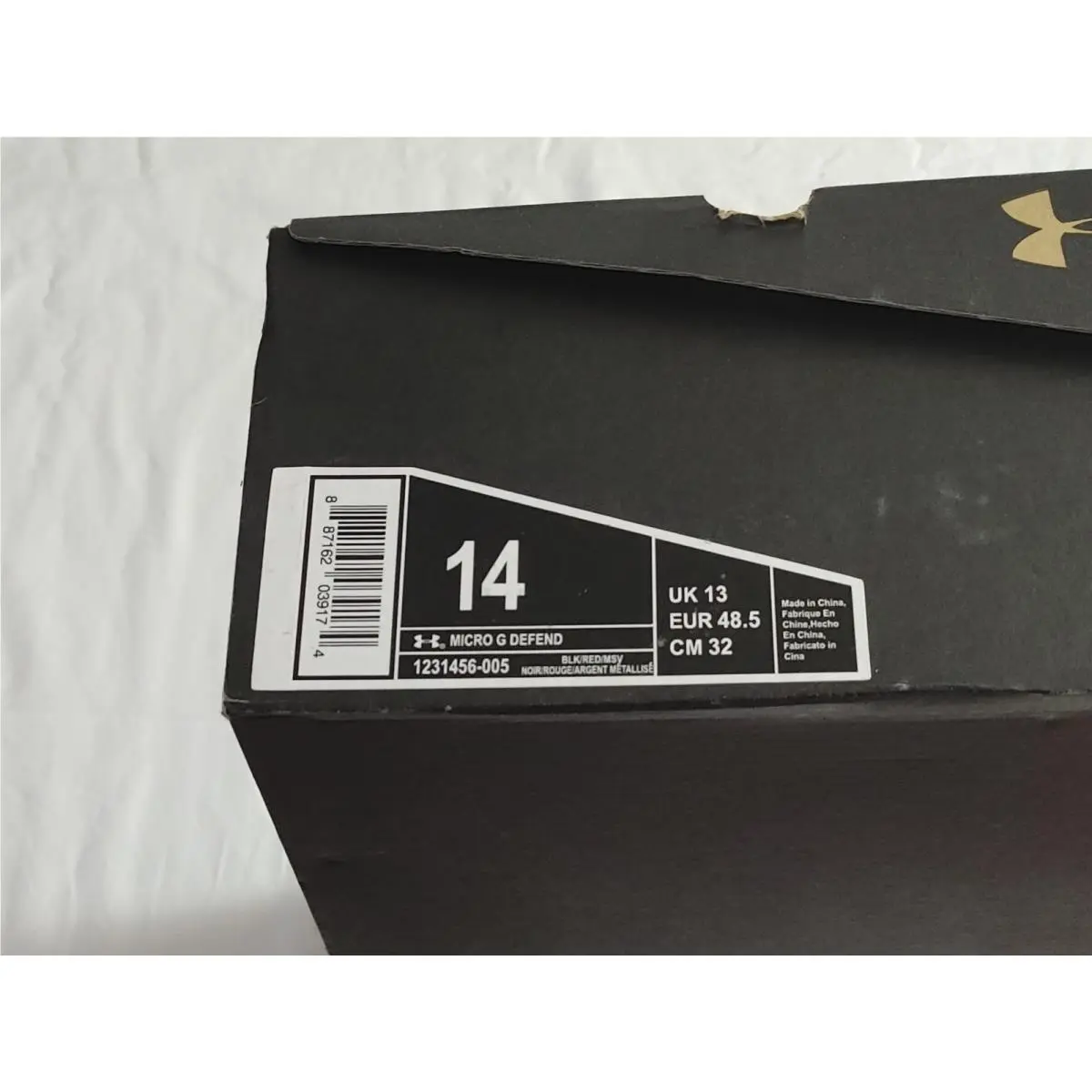 Under Armour shoes - Under Armour Micro G - Micro - Black Red 5