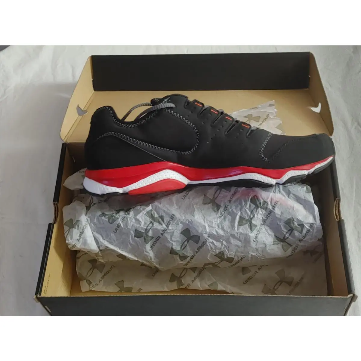 Under Armour shoes - Under Armour Micro G - Micro - Black Red 0