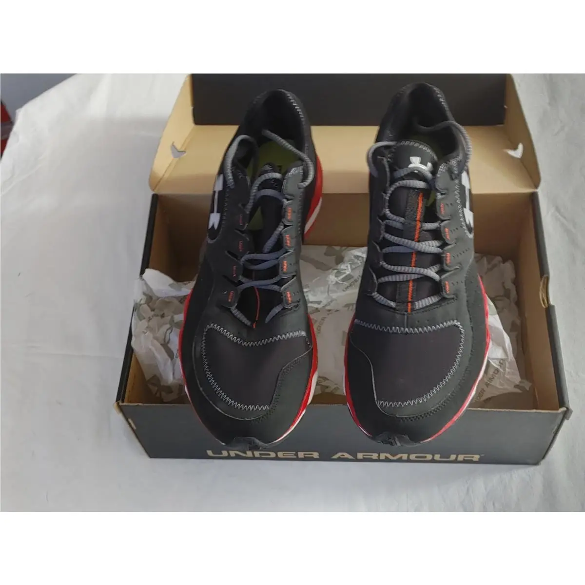 Under Armour shoes - Under Armour Micro G - Micro - Black Red 3