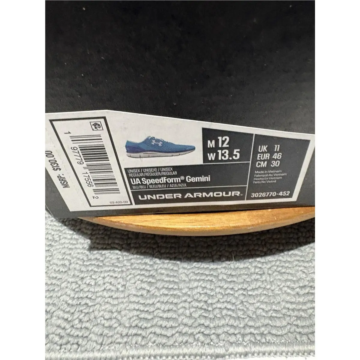 Under Armour shoes - Under Armour Speedform Gemini - Speedform Gemini - Blue 3