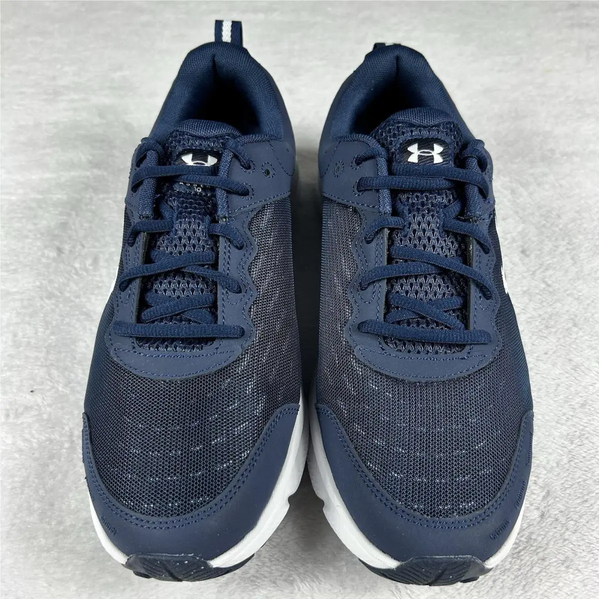 Under Armour shoes - Under Armour Charged Assert 10 - 3026175-400 - Blue, Manufacturer: Academy/White (UPC: 0196040172354) 3