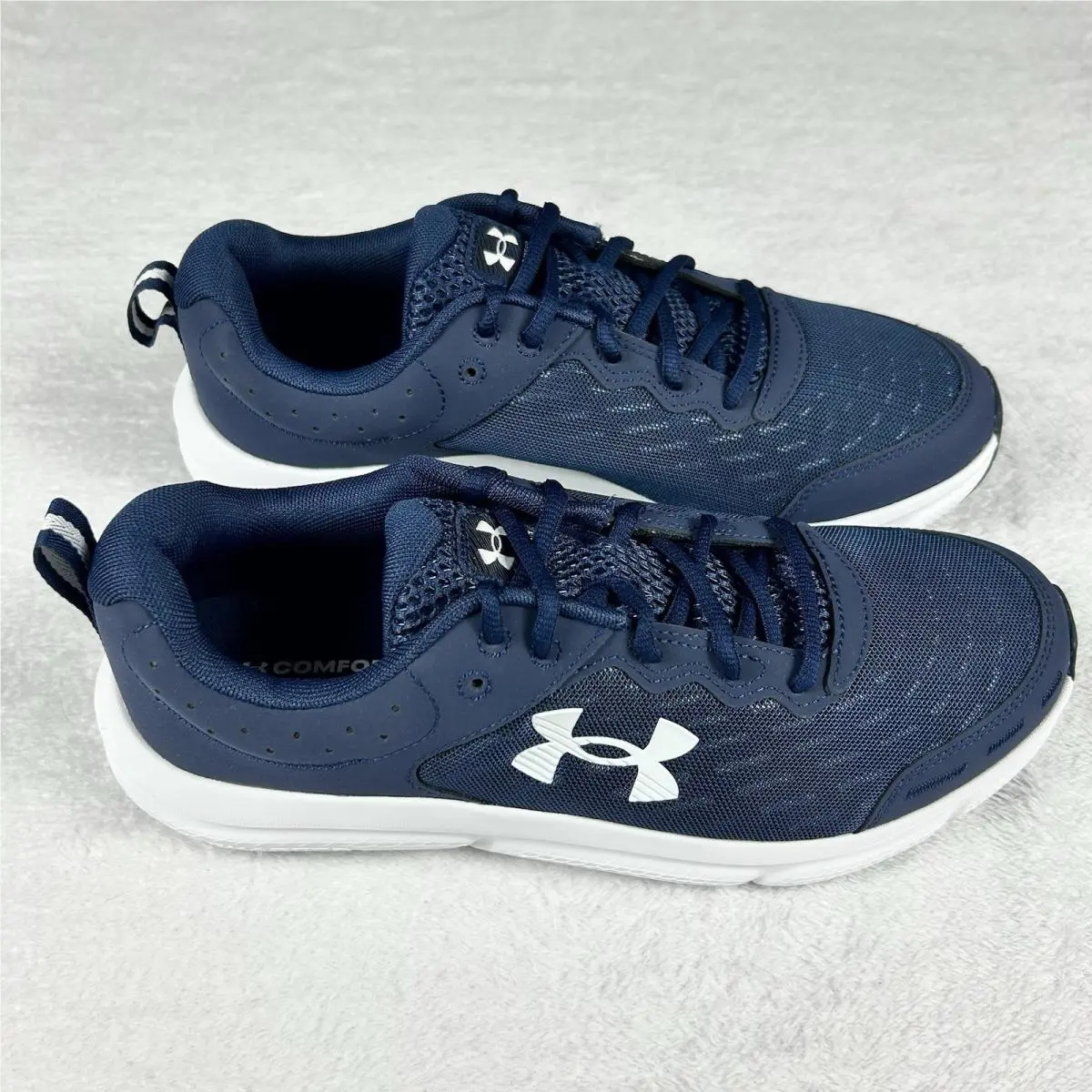 Under Armour shoes - Under Armour Charged Assert 10 - 3026175-400 - Blue, Manufacturer: Academy/White (UPC: 0196040172354) 5
