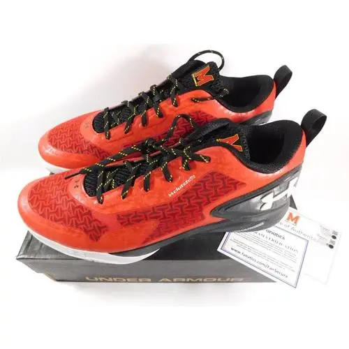 Maryland Terrapins Player Exclusive  TB Drive Low 2 Size 17 by Under Armour