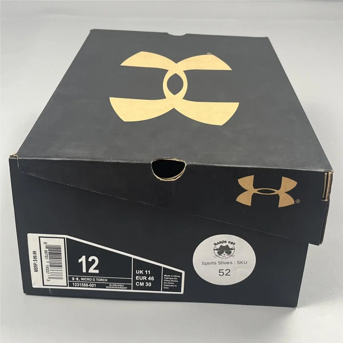 Under Armour shoes - Under Armour Micro G Torch 2 - 1231588-001 - Black 8