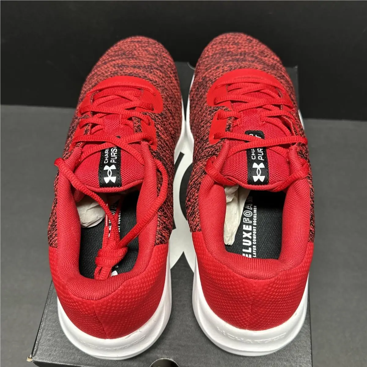 Under Armour shoes - Under Armour Charged Pursuit 3 Twist - 3025945 - Red (UPC: 0196040455426) 9