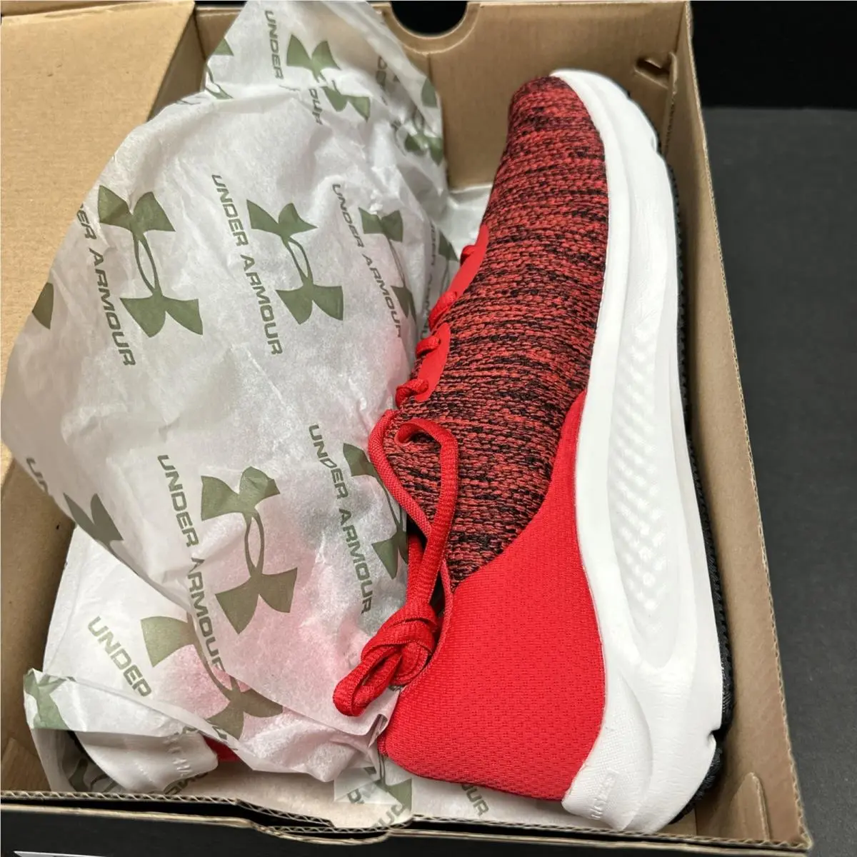 Under Armour shoes - Under Armour Charged Pursuit 3 Twist - 3025945 - Red (UPC: 0196040455426) 3