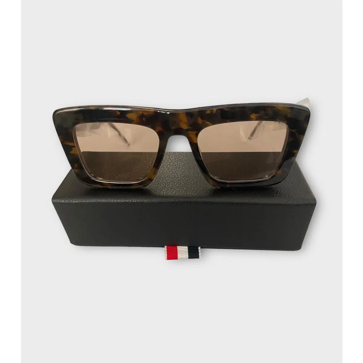 Women’s Sunglasses 52mm Square UV Protection Tortoise by Thom Browne