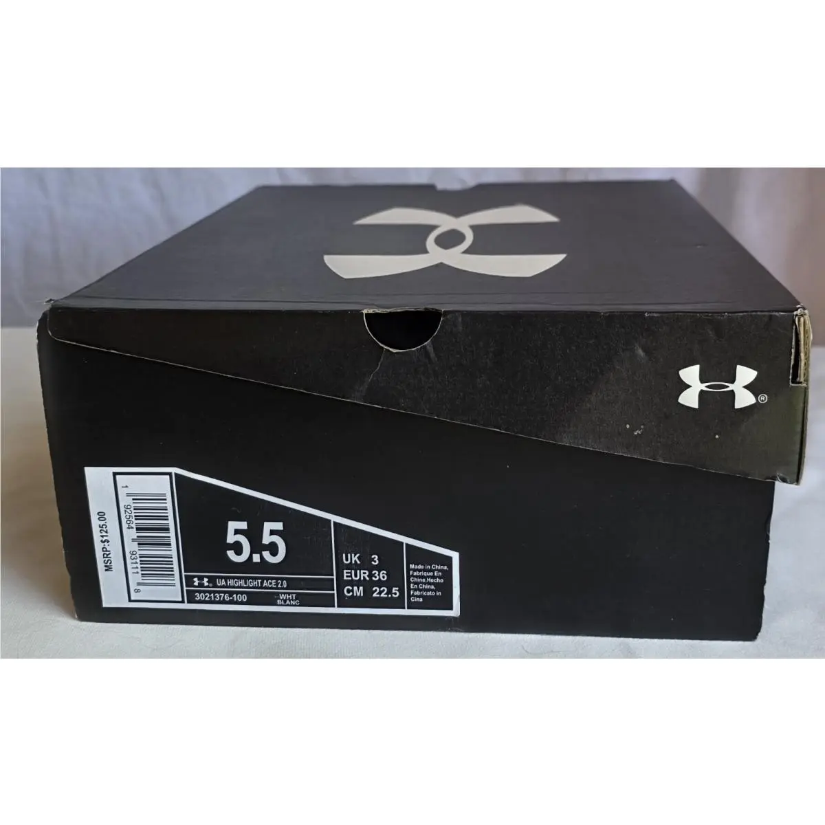 Under Armour shoes - Under Armour Highlight Ace - Highlight Ace - White 5
