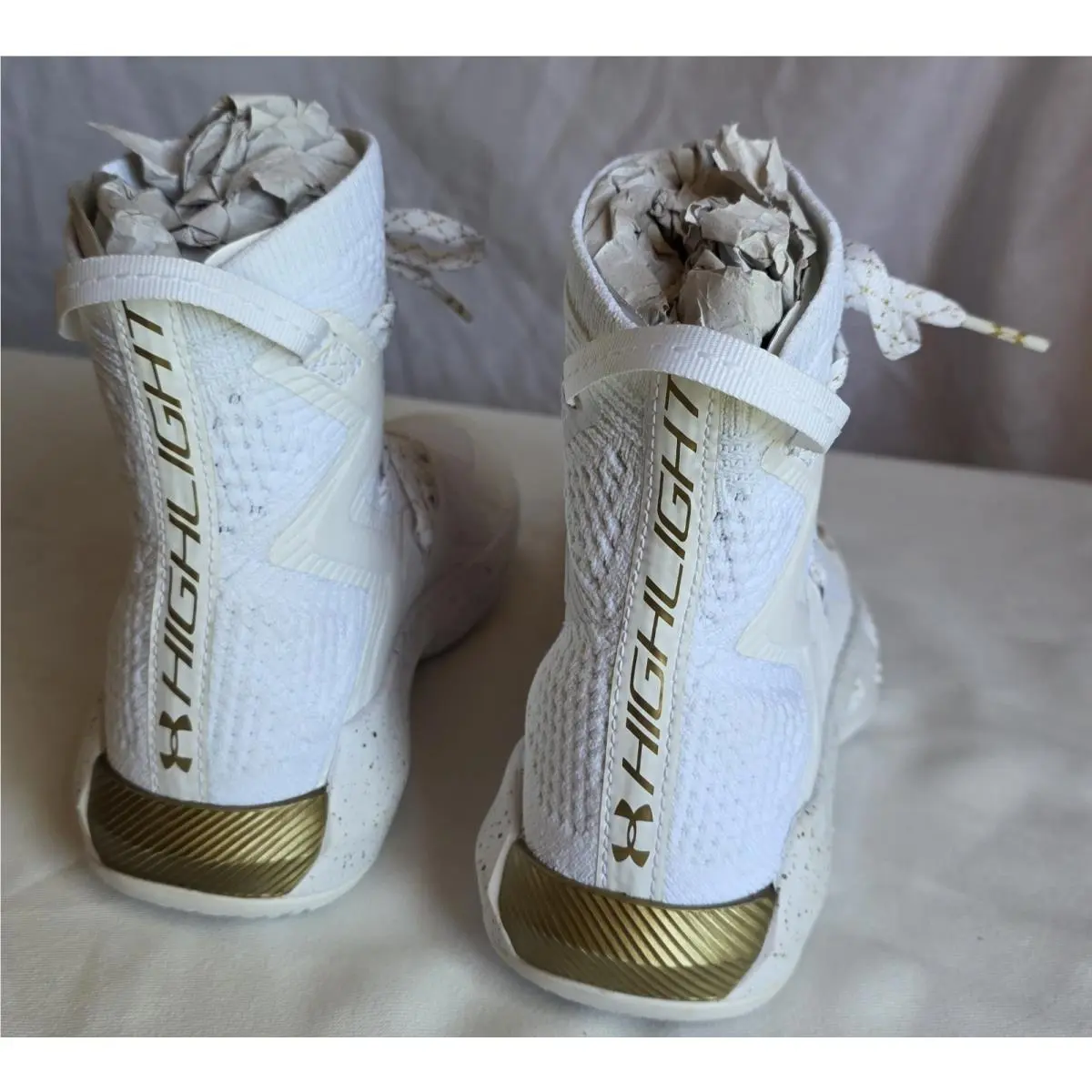 Under Armour shoes - Under Armour Highlight Ace - Highlight Ace - White 6