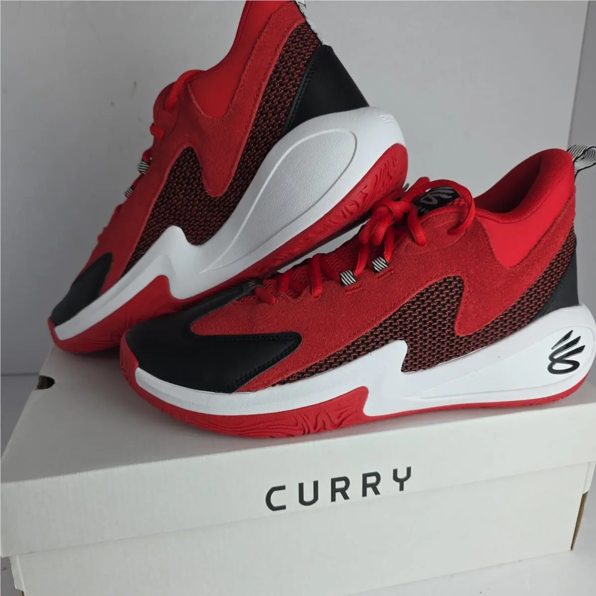 Under Armour shoes - Under Armour Curry 3 - Curry - 60000750-600 - Red (UPC: 198632857601) 1