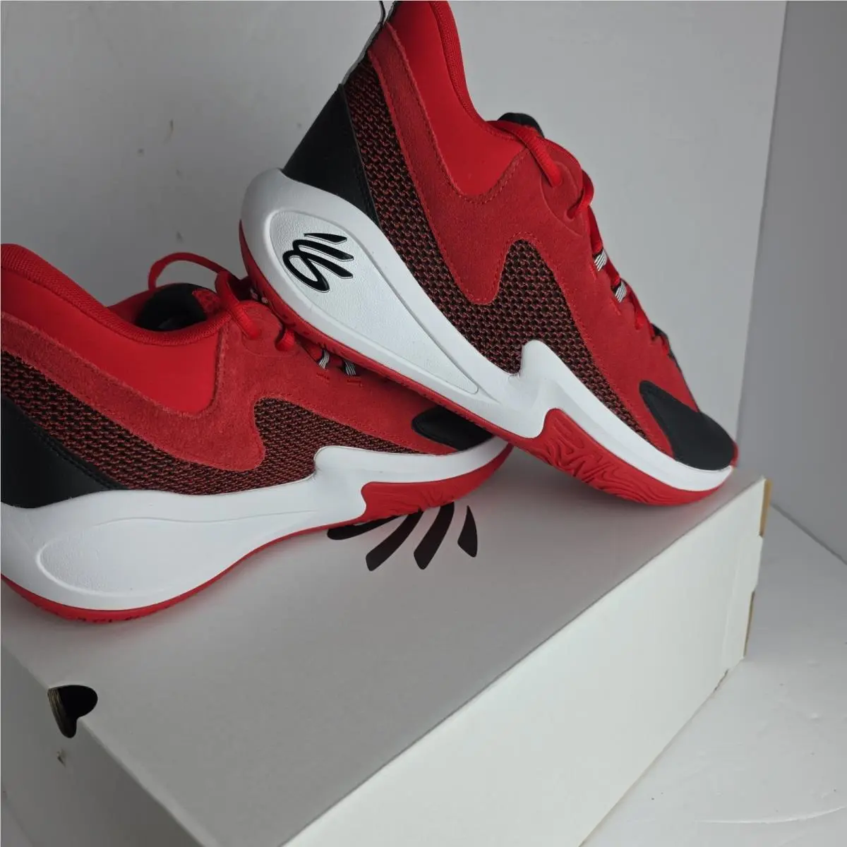 Under Armour shoes - Under Armour Curry 3 - Curry - 60000750-600 - Red (UPC: 198632857601) 2