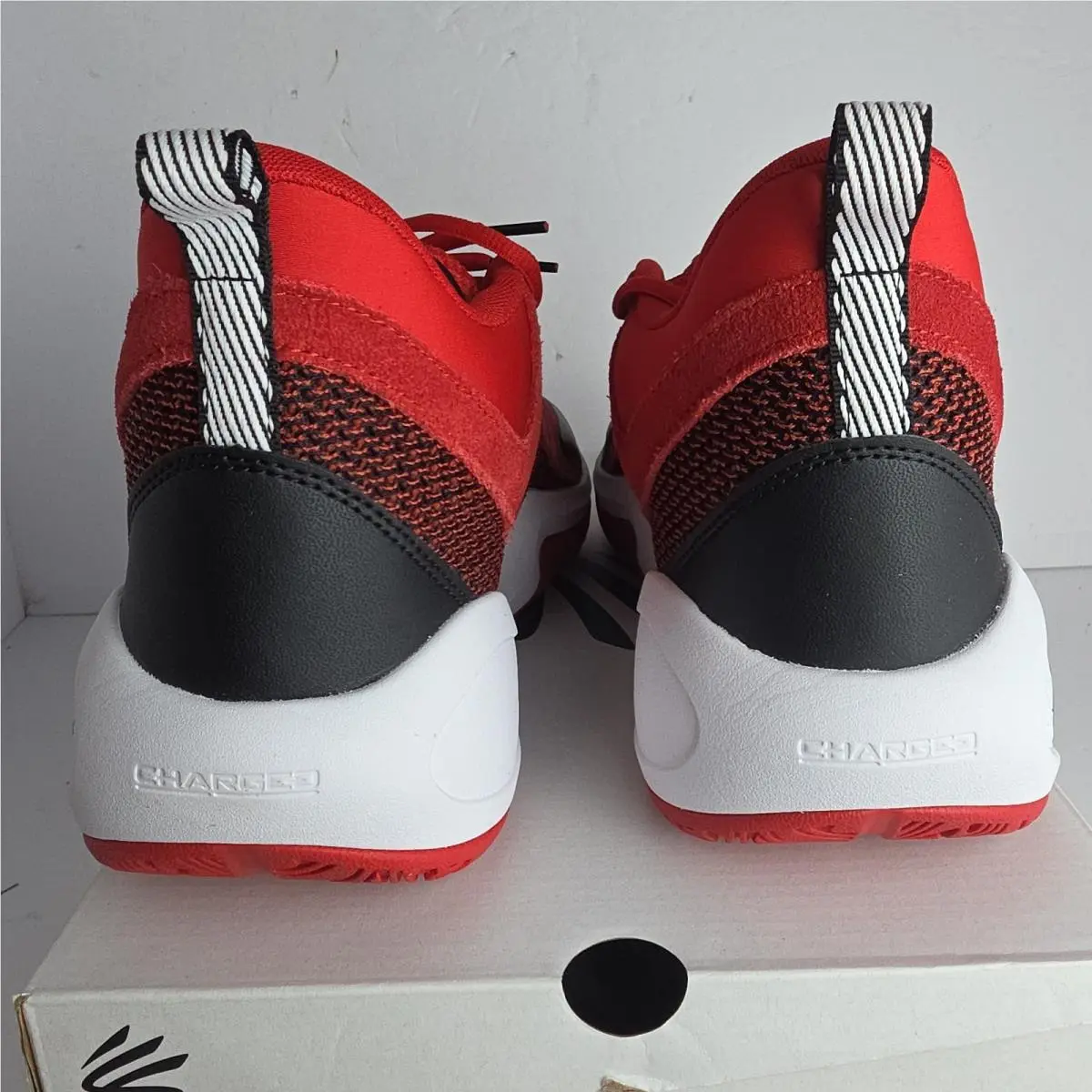 Under Armour shoes - Under Armour Curry 3 - Curry - 60000750-600 - Red (UPC: 198632857601) 4