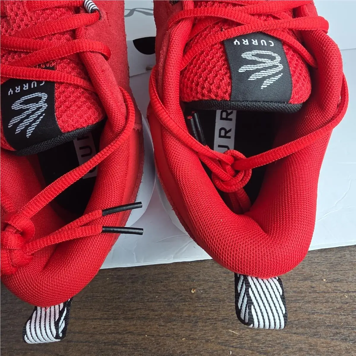 Under Armour shoes - Under Armour Curry 3 - Curry - 60000750-600 - Red (UPC: 198632857601) 5