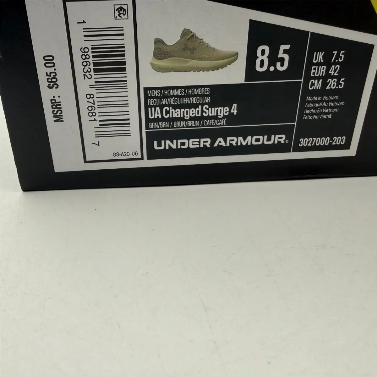 Under Armour shoes - UA Charged Surge 4 - Charged Surge - Brown 0