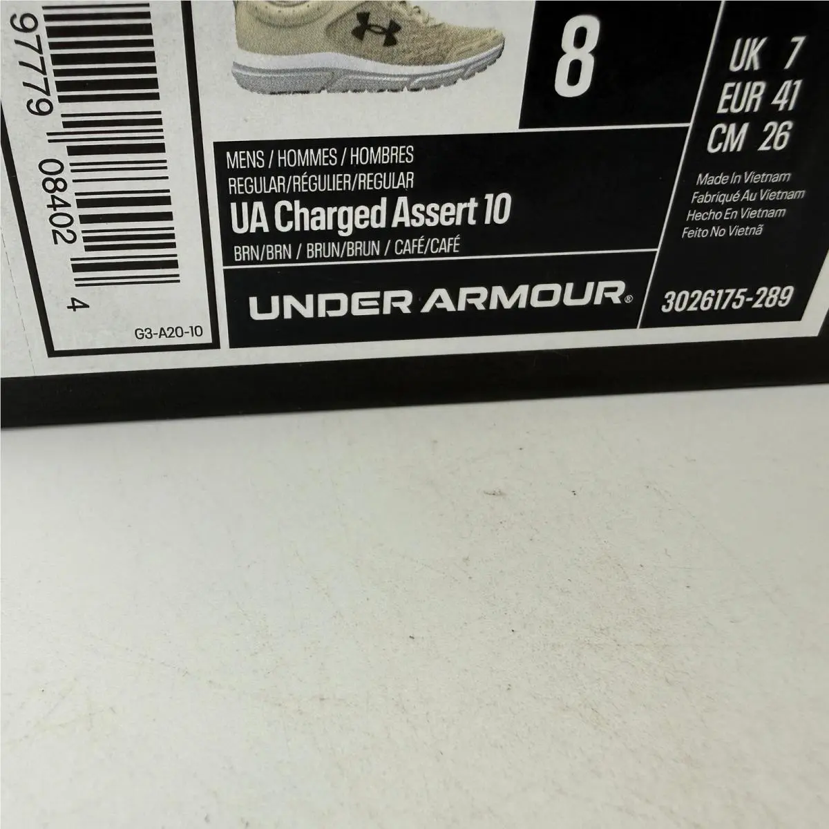 Under Armour shoes - Under Armour Charged Assert 10 - Brown 5