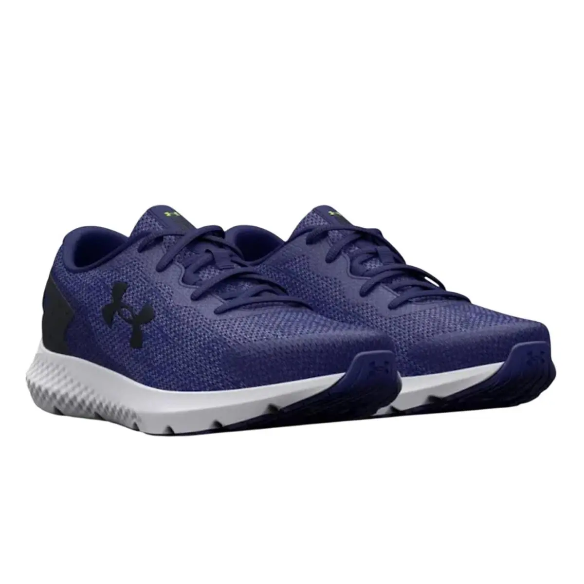 Mens Charged Rogue 3 Athletic Shoe Size 10.5 Black Blue Running by Under Armour