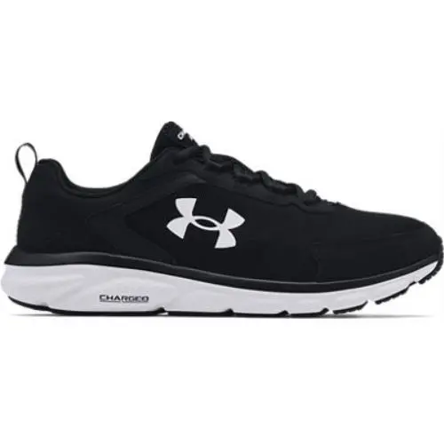 Under Armour Men`s UA Charged Assert 9 Wide 4E Running Shoe Black/white/white