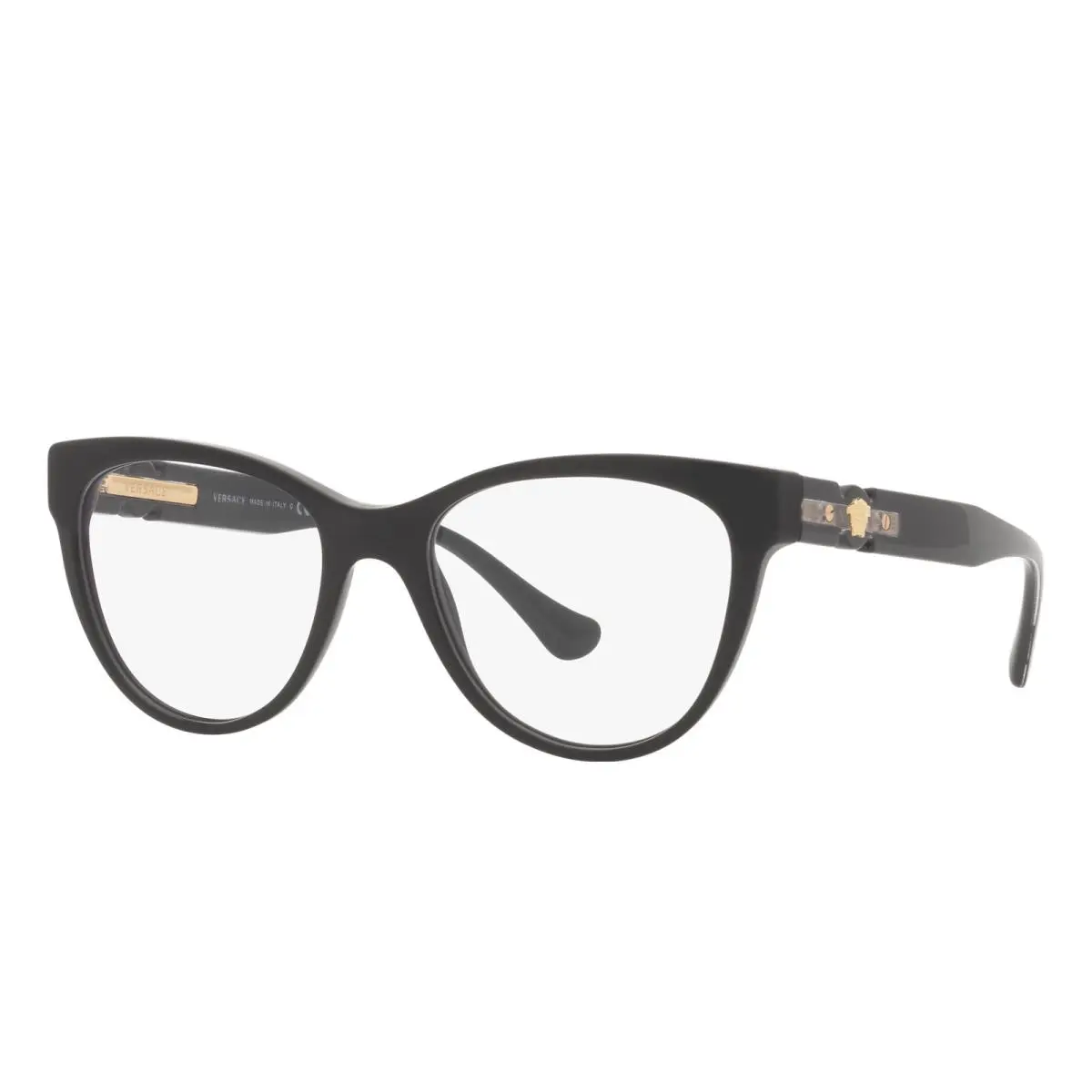 Versace 0VE3304-BLACK-GB1-53 Eyeglasses 53mm