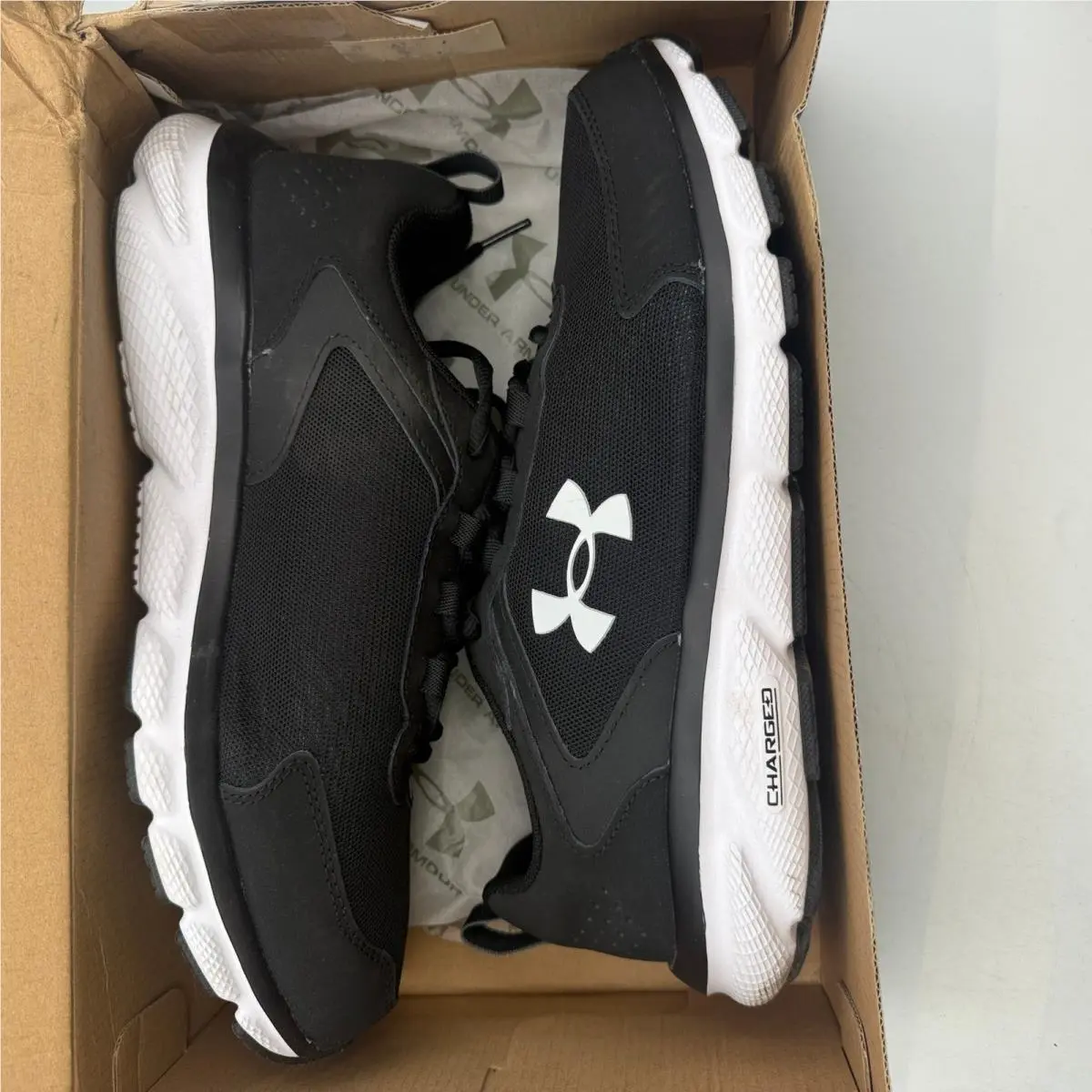 Under Armour shoes - Under Armour Charged Assert 9 - Black 5