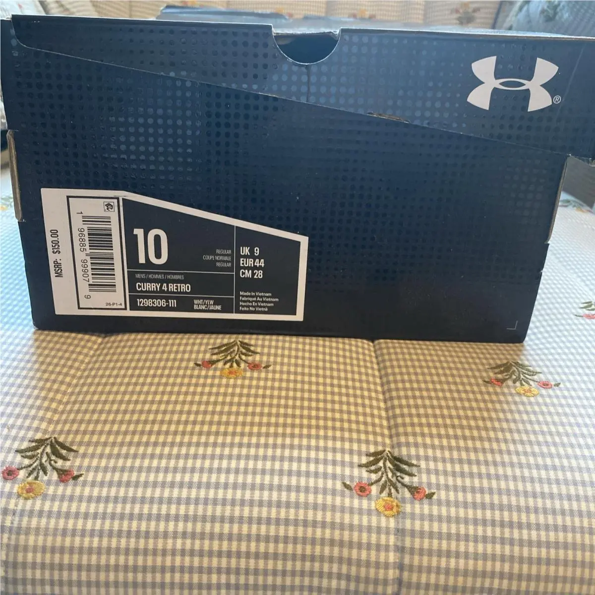 Under Armour shoes - Under Armour Curry 4 - Curry - 1298306-111 - Multicolor 0