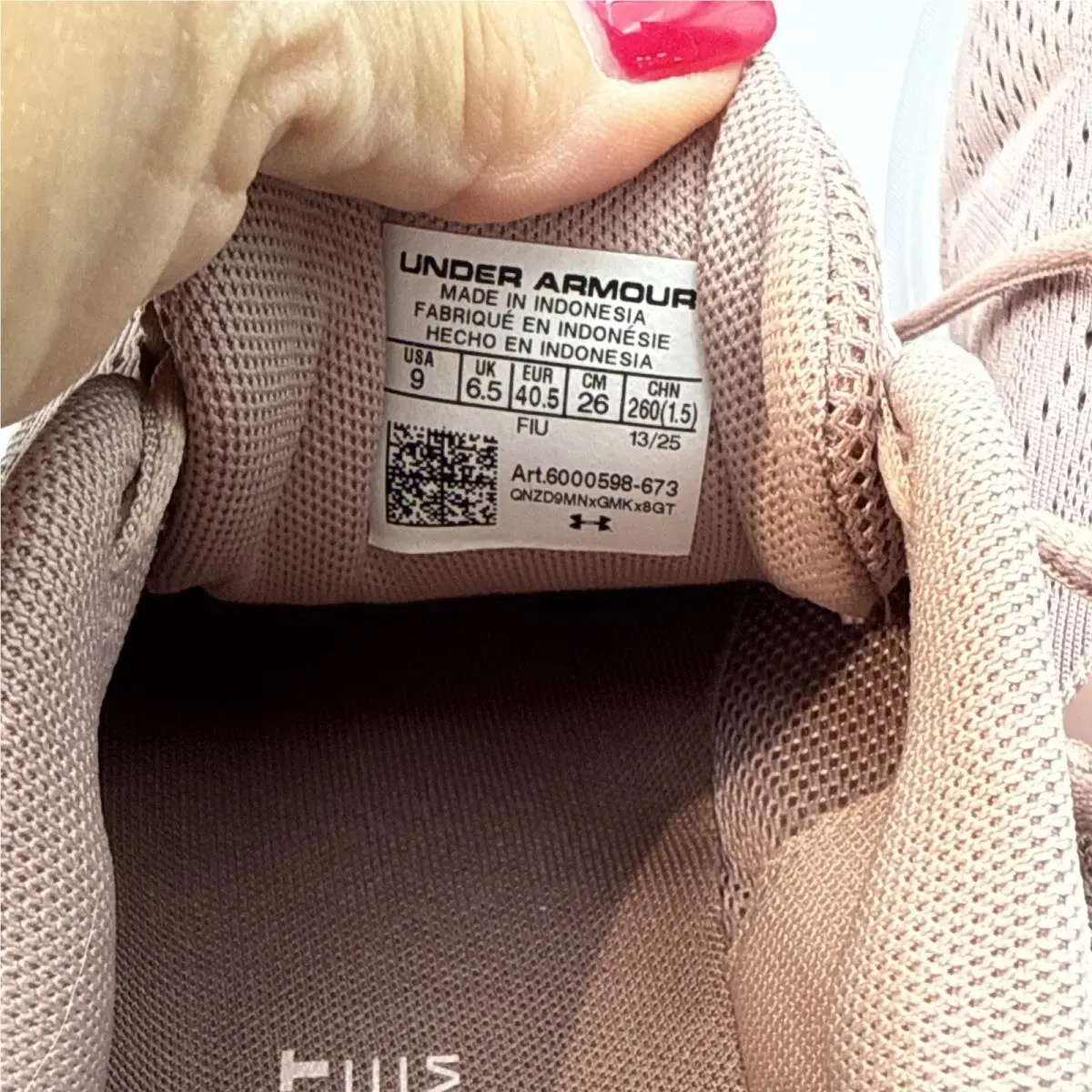 Under Armour shoes - Under Armour Charged Pursuit 4 BL - Pink 13
