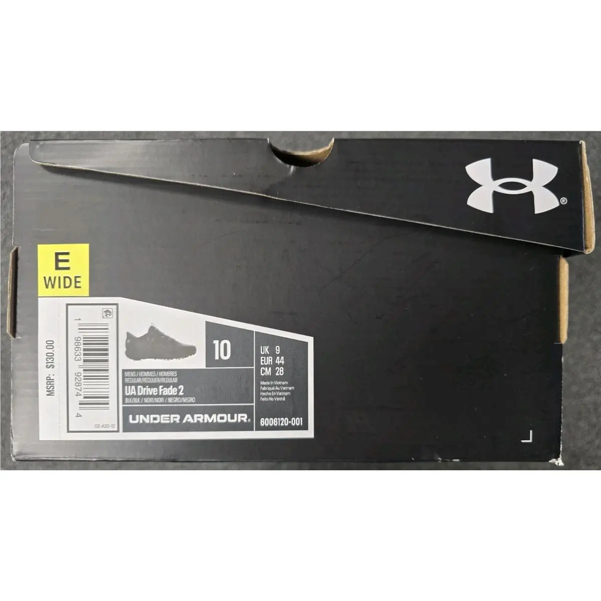 Under Armour shoes - Under Armour Fade - Fade - Black 4
