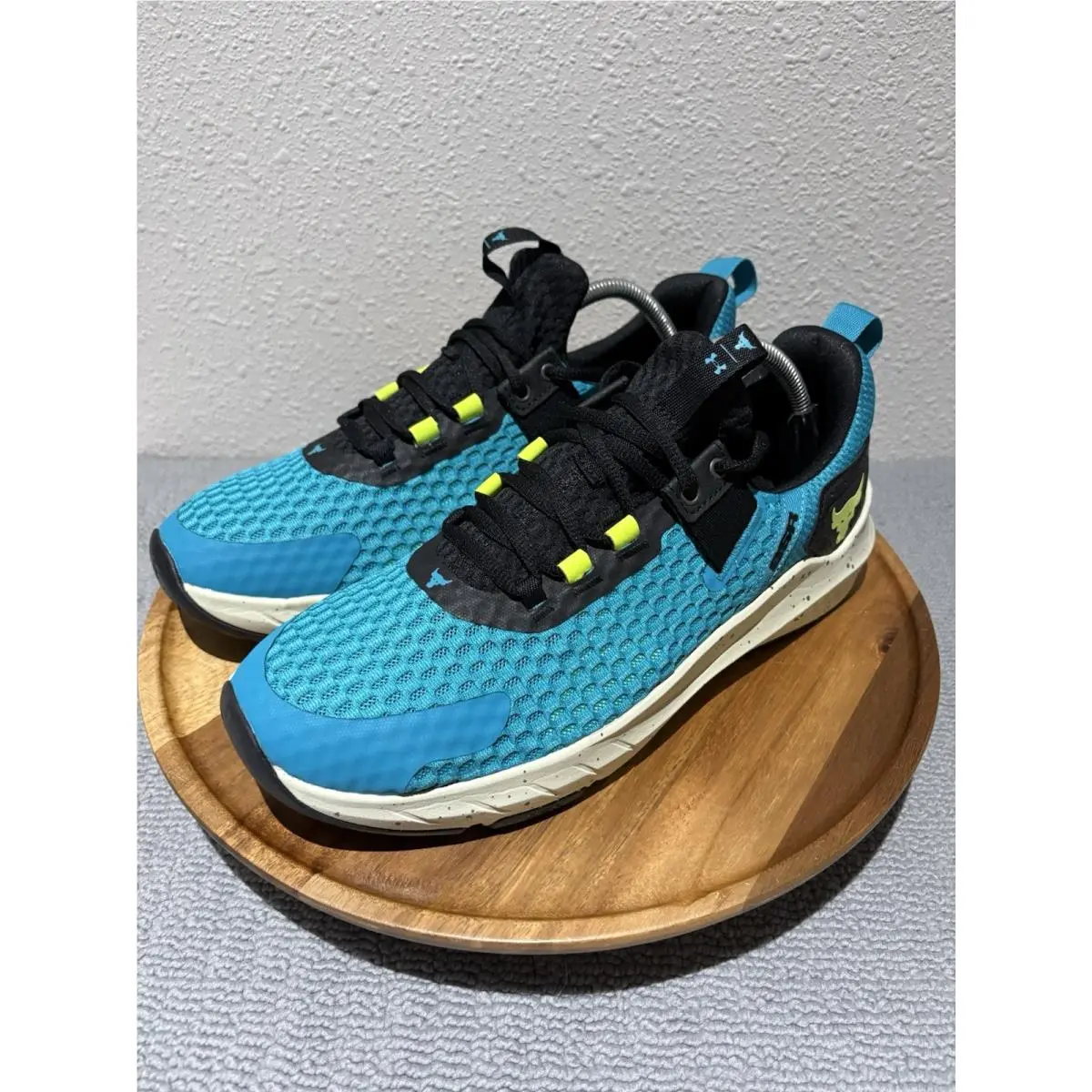 Under Armour shoes - Under Armour Men`s Project Rock BSR 4 - 3027344 300 - Turquoise 1