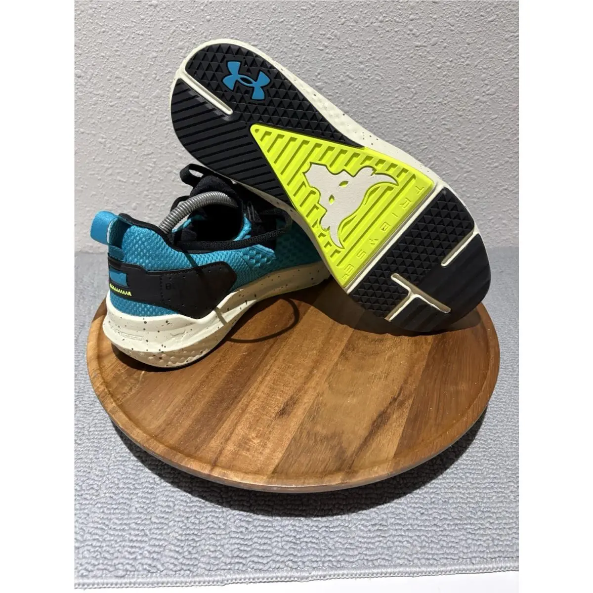Under Armour shoes - Under Armour Men`s Project Rock BSR 4 - 3027344 300 - Turquoise 2