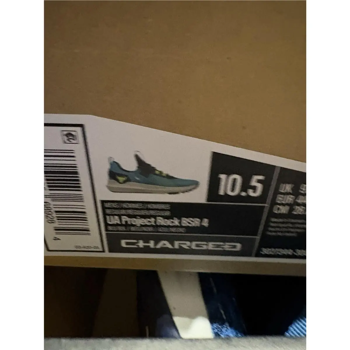 Under Armour shoes - Under Armour Men`s Project Rock BSR 4 - 3027344 300 - Turquoise 3