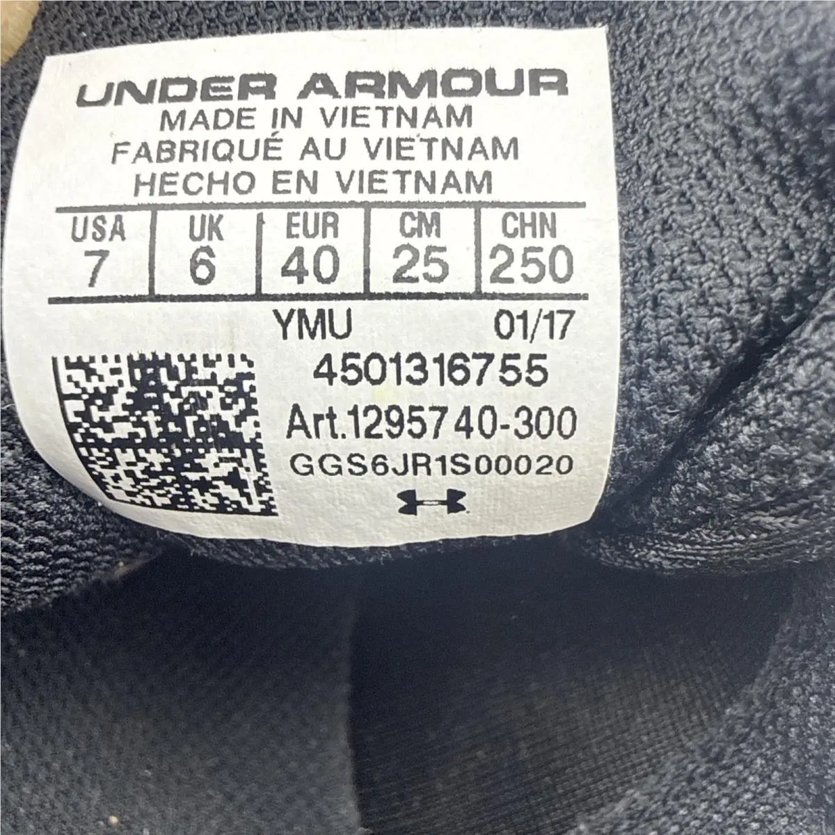 Under Armour shoes - 1295740-300 - 1295740-300 - Multicolor (UPC: 0190510796729) 10