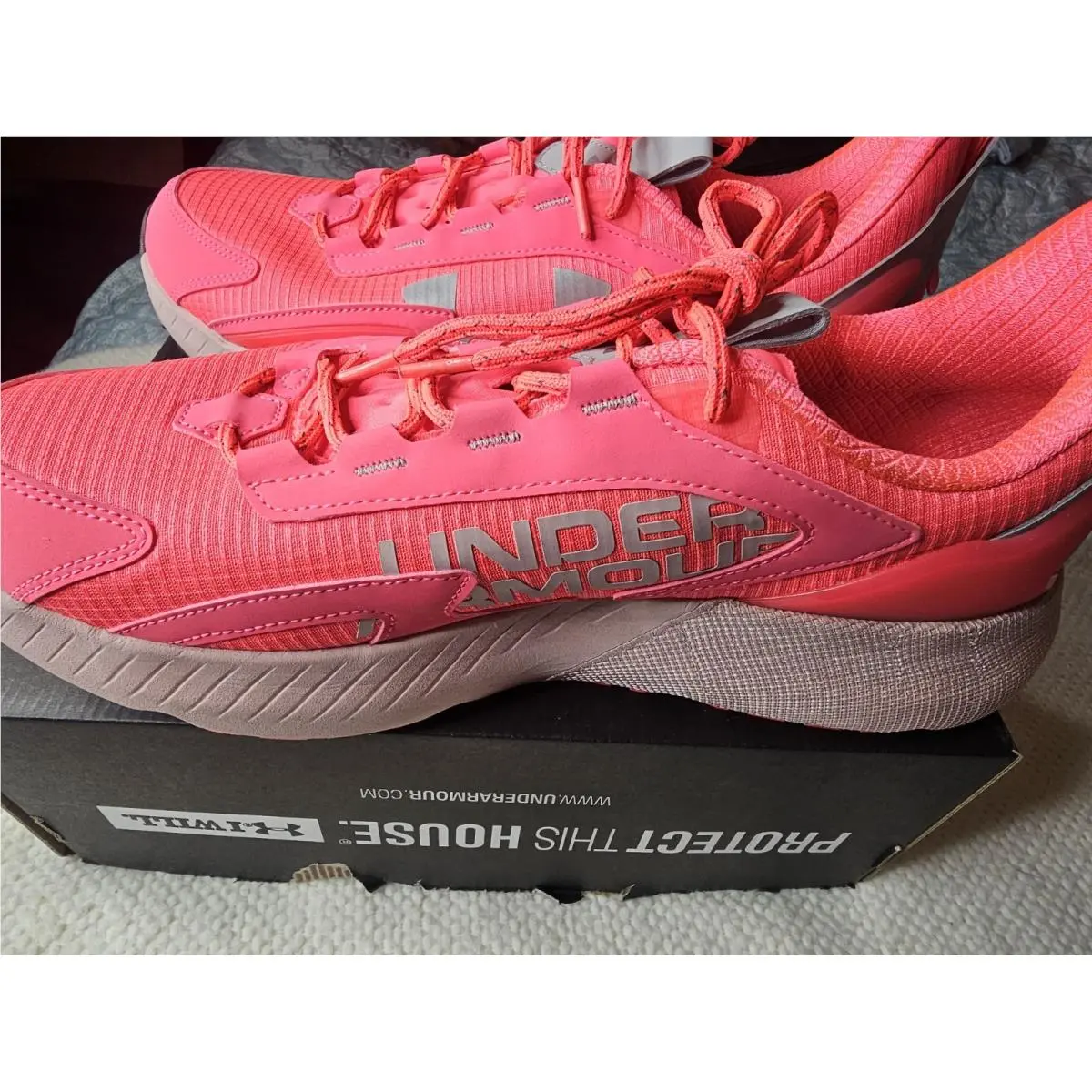 Under Armour shoes - HOVR Mega 2 MVMNT - HOVR Mega MVMNT - 3026629-603 - Pink 1