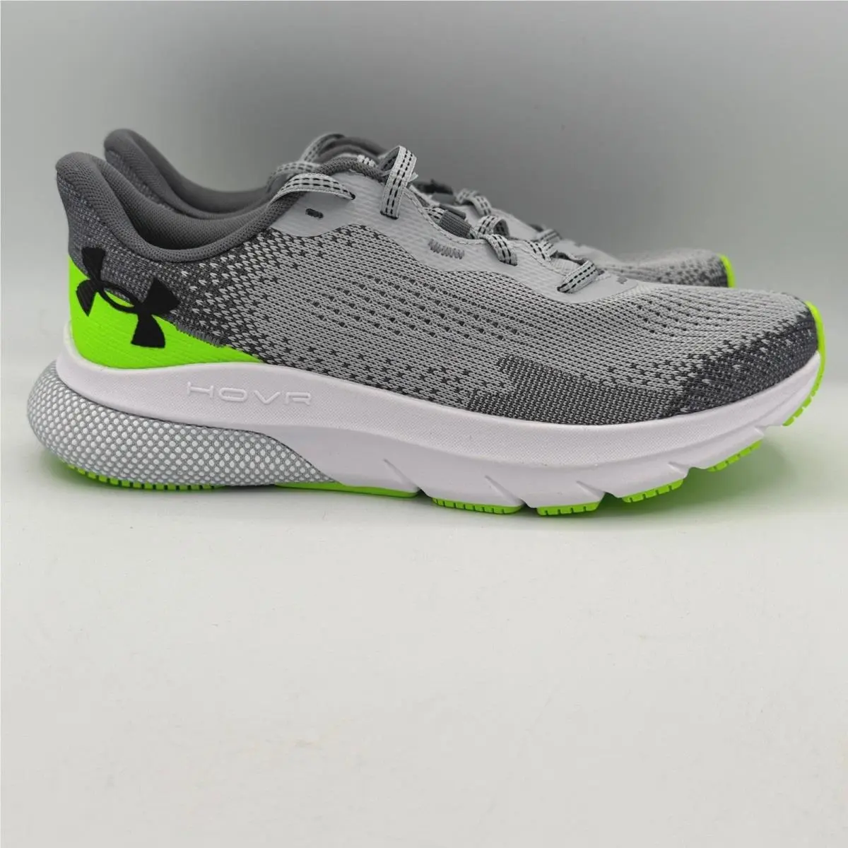Hovr Turbulence 2 Shoes Mens Size 8 Grey Green Running 3026520-011 by Under Armour