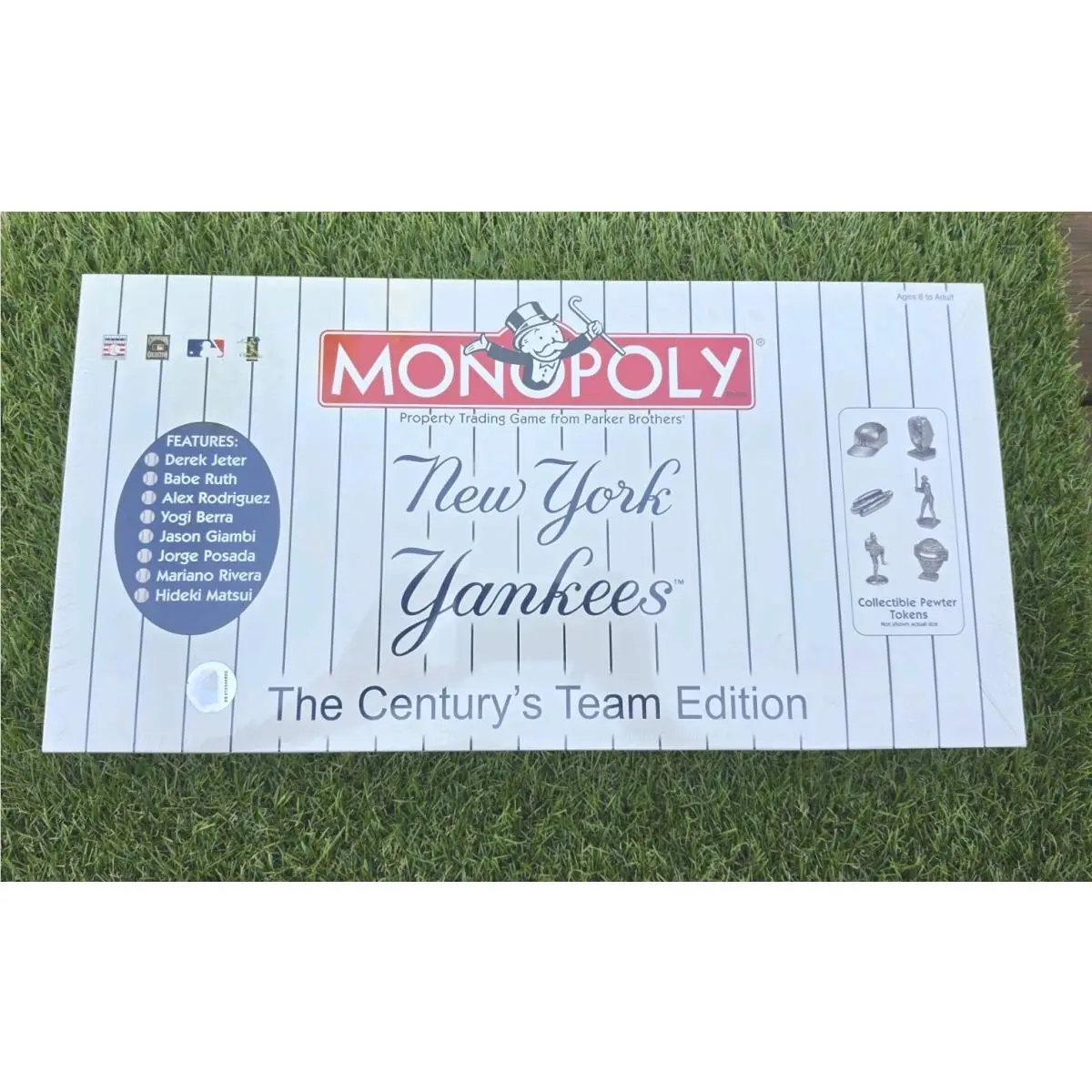 NY Yankees The Century`s Team Edition Monopoly Board Game Jeter Ruth