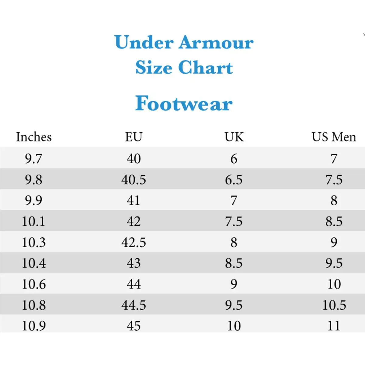 Under Armour shoes - Blue (UPC: 196040164854) 11