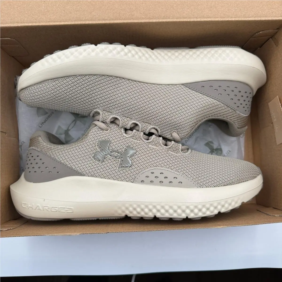 Under Armour shoes - Under Armour Charged Surge 4 - Brown 5