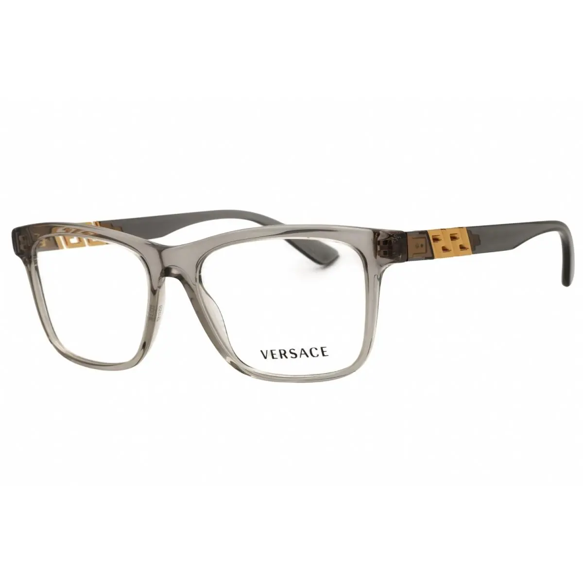 Versace VE3319 593 Eyeglasses Transparent Grey Frame 55mm