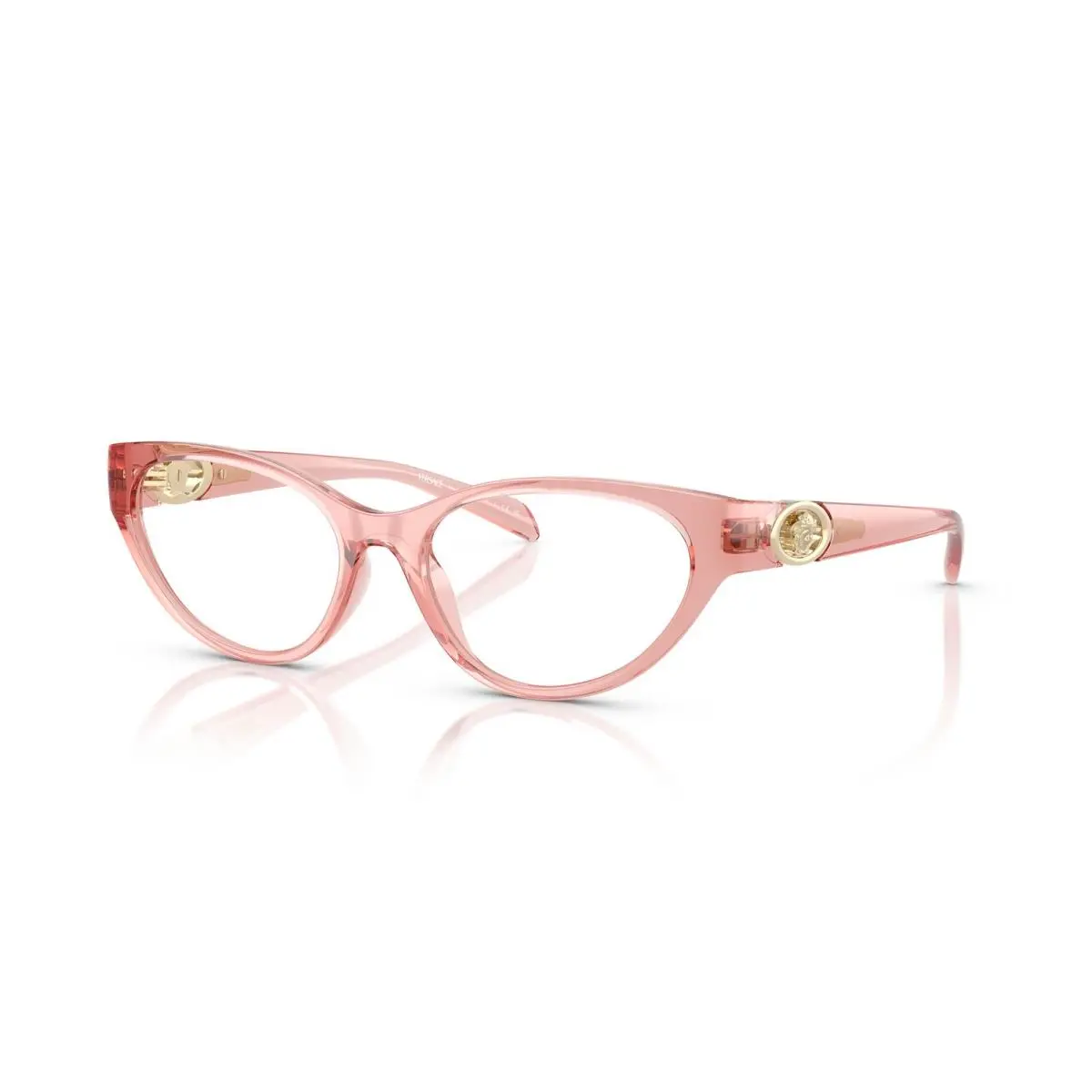 Versace 0VE3372U-TRANSP PINK-5322-54 Eyeglasses Boutique Display