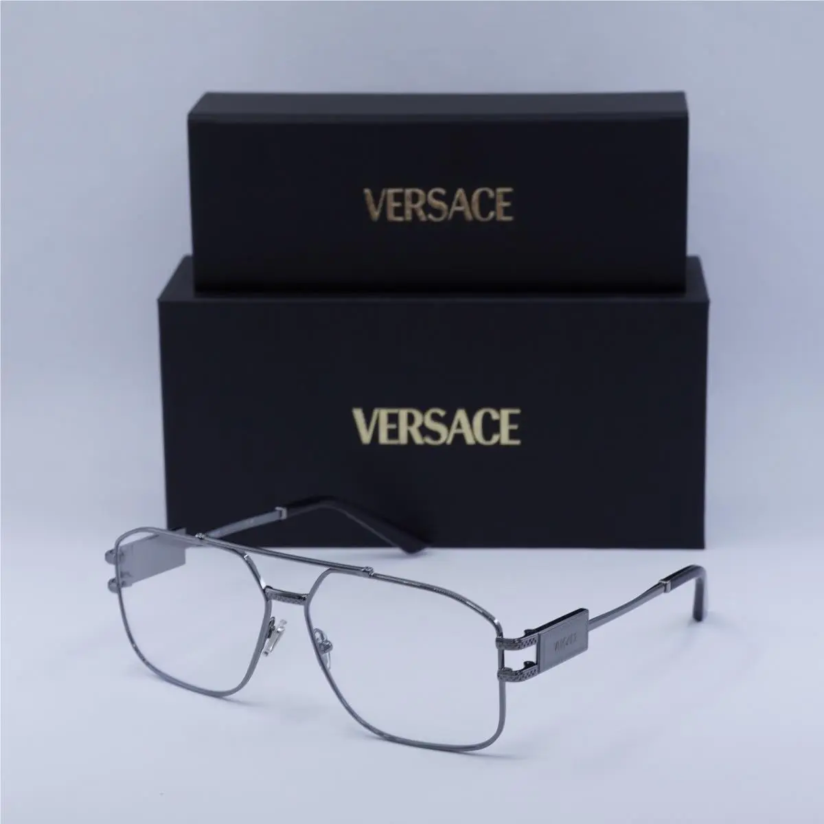 Versace VE1302 1001 Gunmetal 59mm Eyeglasses