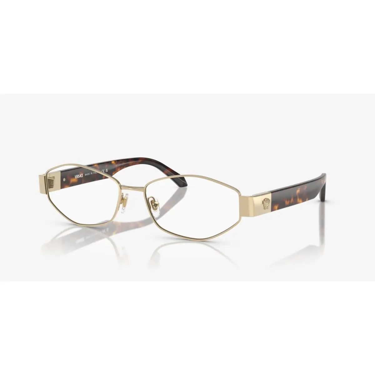 Versace 0VE1298-PALE GOLD-1252-53 Eyeglasses Boutique Display