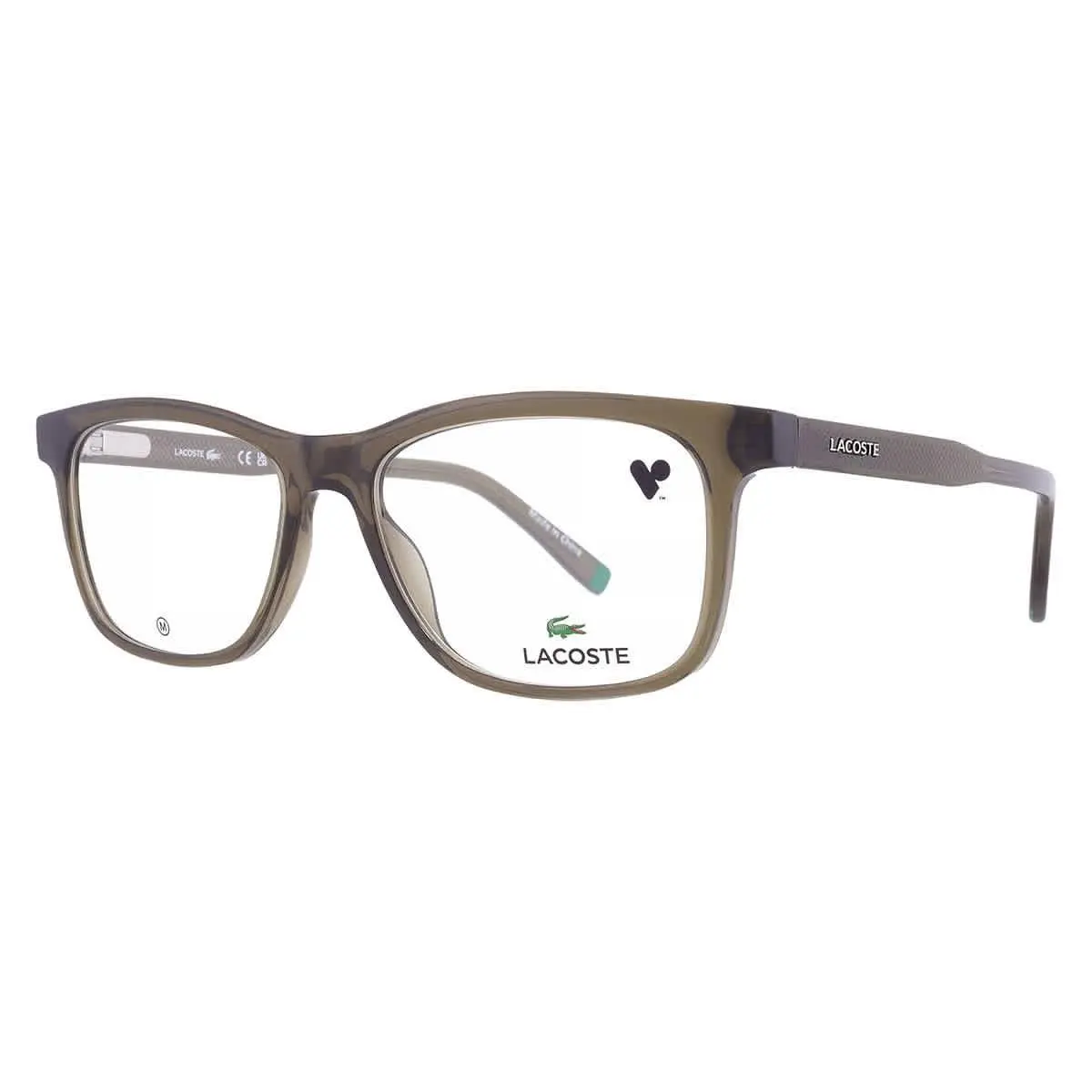 Demo Square Men`s Eyeglasses L2945 275 53 L2945 275 53 by Lacoste