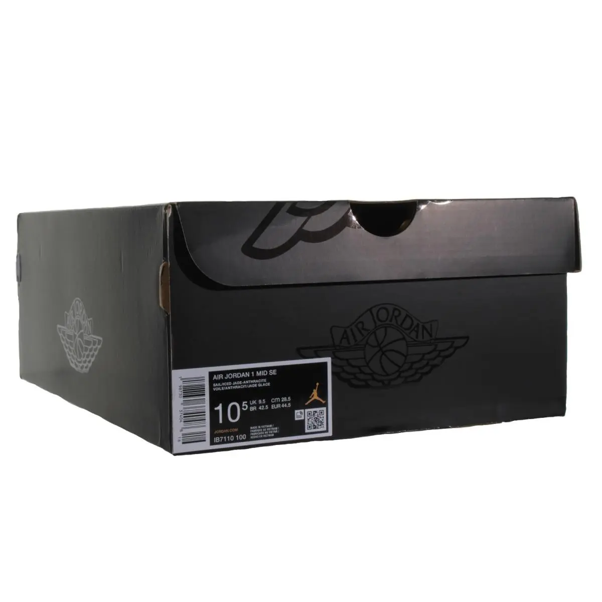 Nike shoes - Nike Air Jordan 1 Mid SE - IB7110 100 - Sail, Iced Jade, Anthracite 6