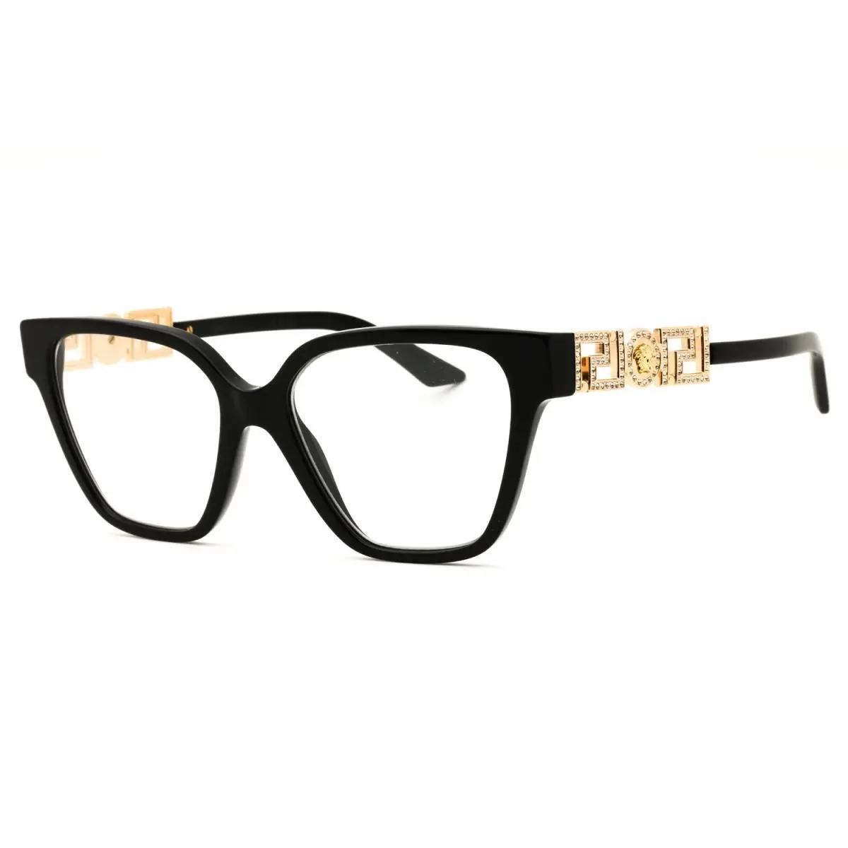 Versace VE3358-GB1-52 Eyeglasses Frame Size 52mm 16mm 140mm Black Women 8056262