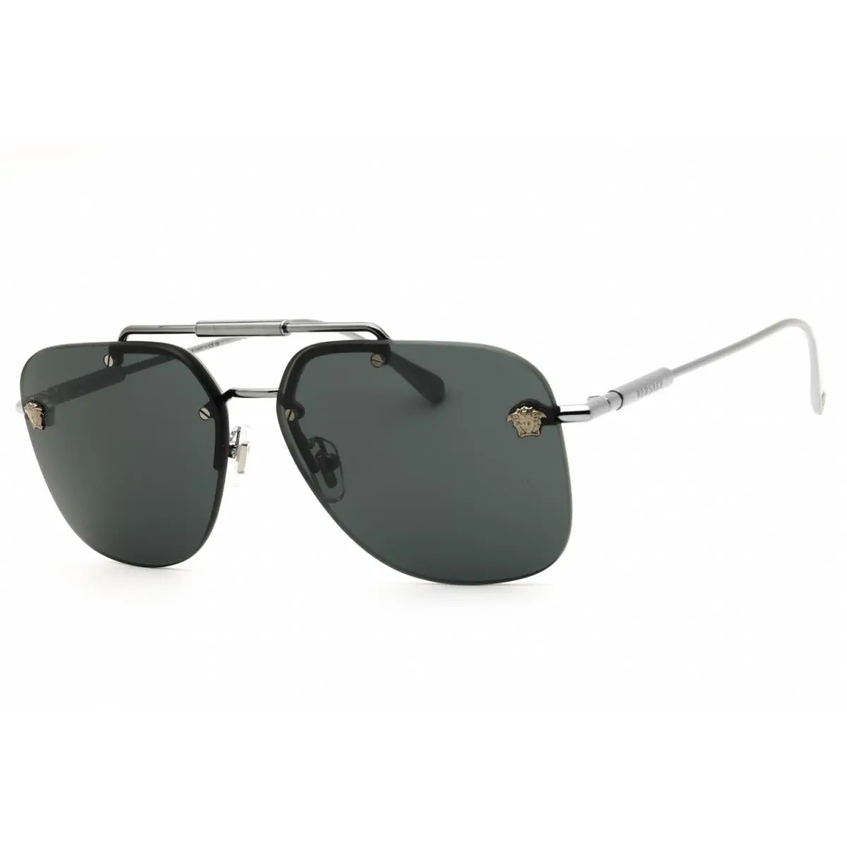 VE2296-1001-60 Sunglasses Frame Size 60mm 145mm 14mm Gunmetal Unisex by Versace