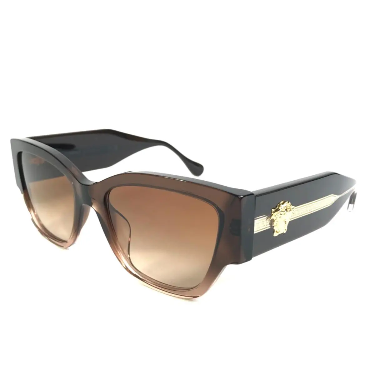 Versace Sunglasses MOD.4509-U 5332/13 Brown Gold Frames w/ Brown Gradient Lenses