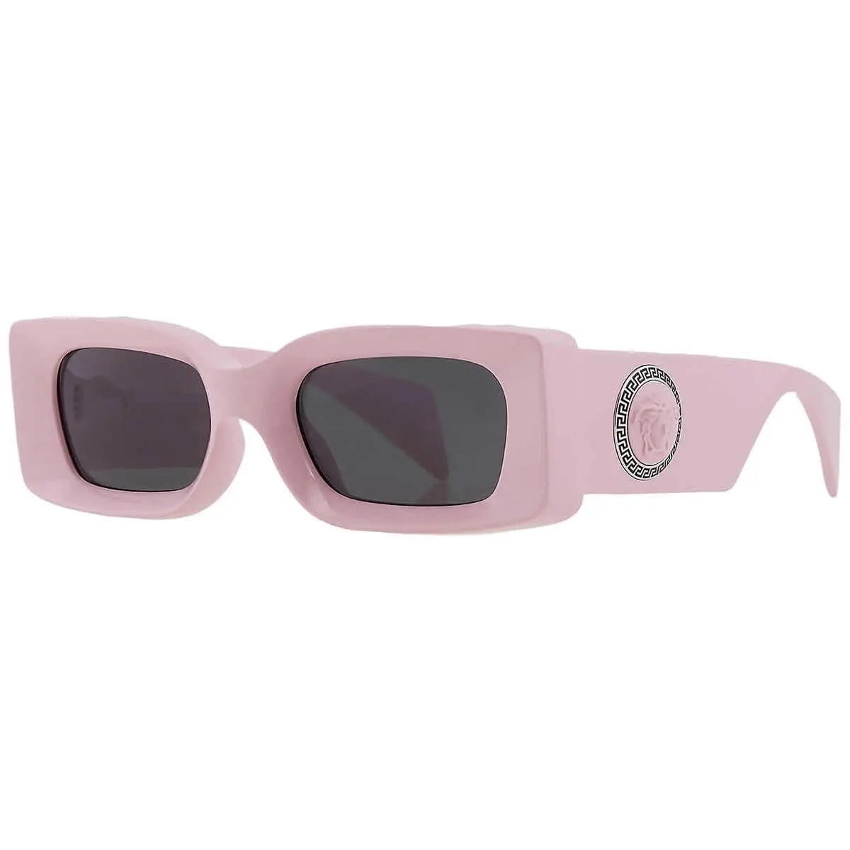 Versace Grey Rectangular Ladies Sunglasses VE4474U 548587 52 VE4474U 548587 52