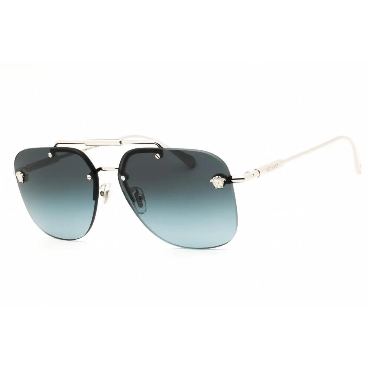 Versace VE2296-1000-60 Sunglasses Frame Size 60mm 145mm 14mm Silver Unisex