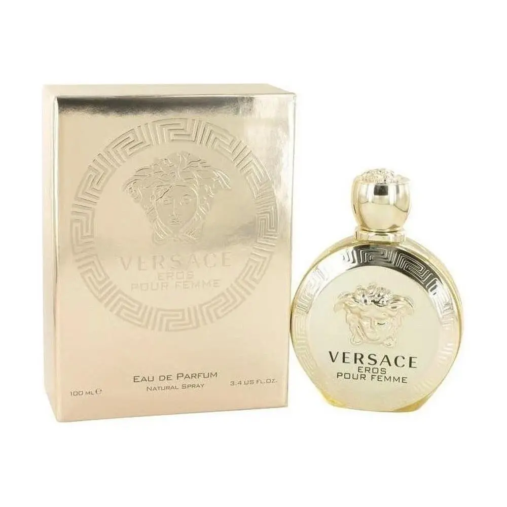 Versace Eros Pour Femme Perfume 3.4 oz 100ml Edt Spray Womens