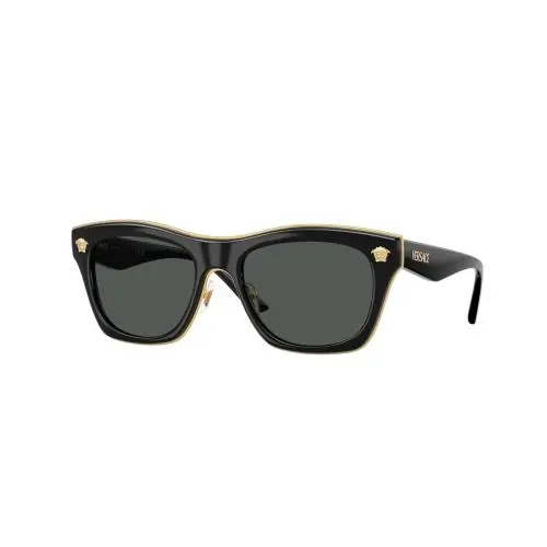 Mens 0VE2272 Black Frames Case Card Tags by Versace