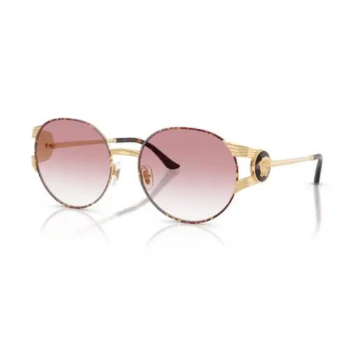 0VE2303 15253B Gold /havana/clear Gradient Pink Women Sunglasses by Versace